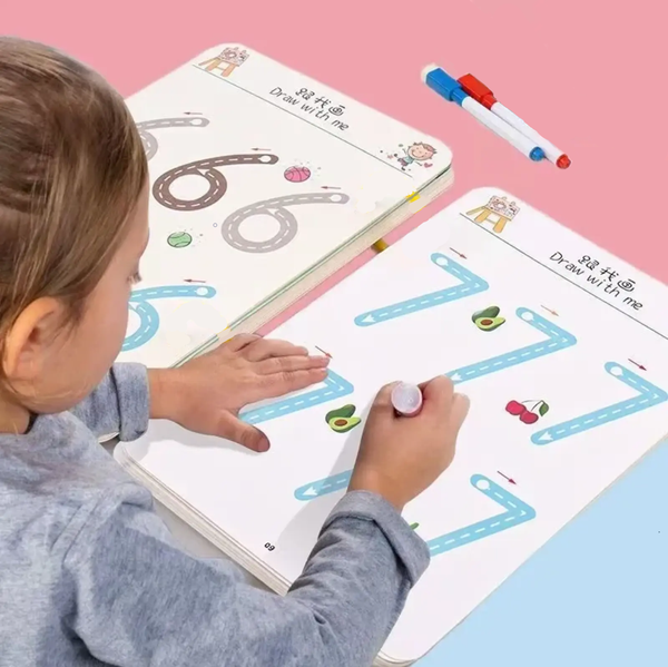 educational books and practice copies sets. Perfect for toddlers, preschool, and kindergarten learners.